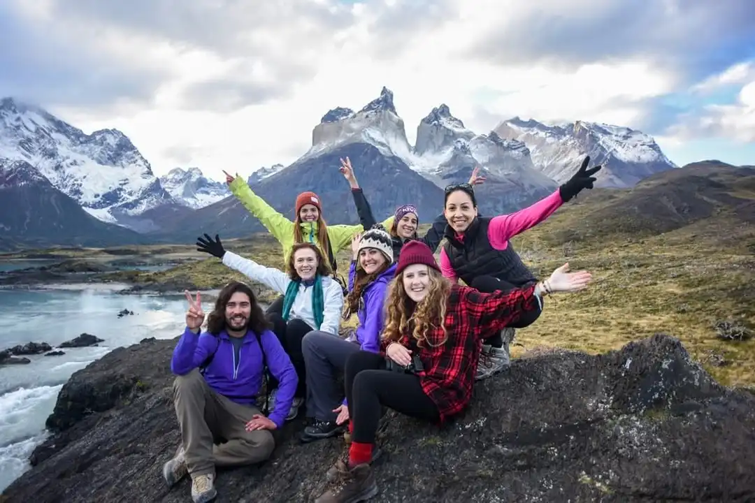 Group picture Torres el Paine -